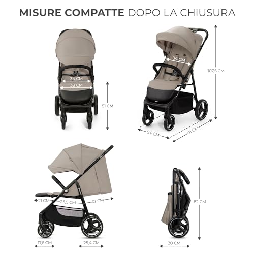 Kinderkraft TRIG 3 Passeggino Leggero