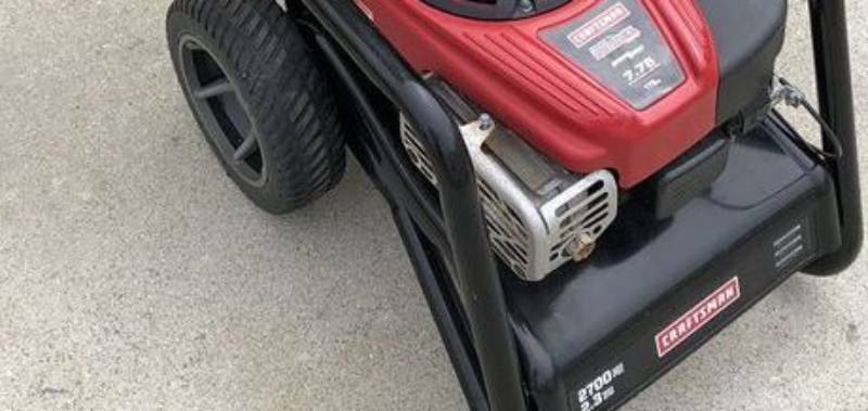 Pull Start Recoil Starter Craftsman 75287 2700PSI 2.3 GPM Pressure Washer 7.75HP