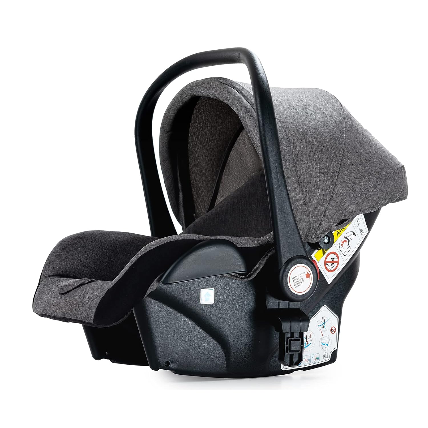 3 in 1 Kombikinderwagen 3 in 1 Reisesysteme Kinderwagen Infant Hochlandschaft Liegender Buggy Kinderwagen Neugeborenen Kinderwagen Faltbarer Standardkinderwagen (906 White)