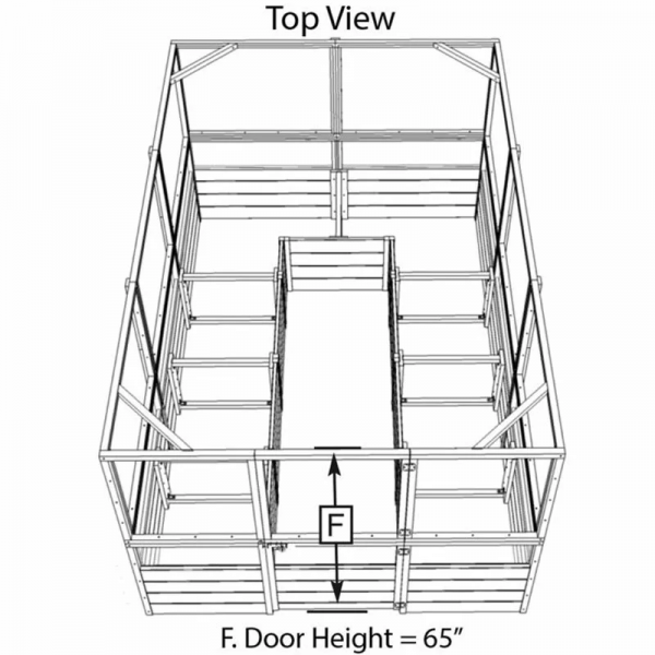 Deer Proof Cedar Complete Raised Garden Bed Kit ??8??x 8??x 20��??