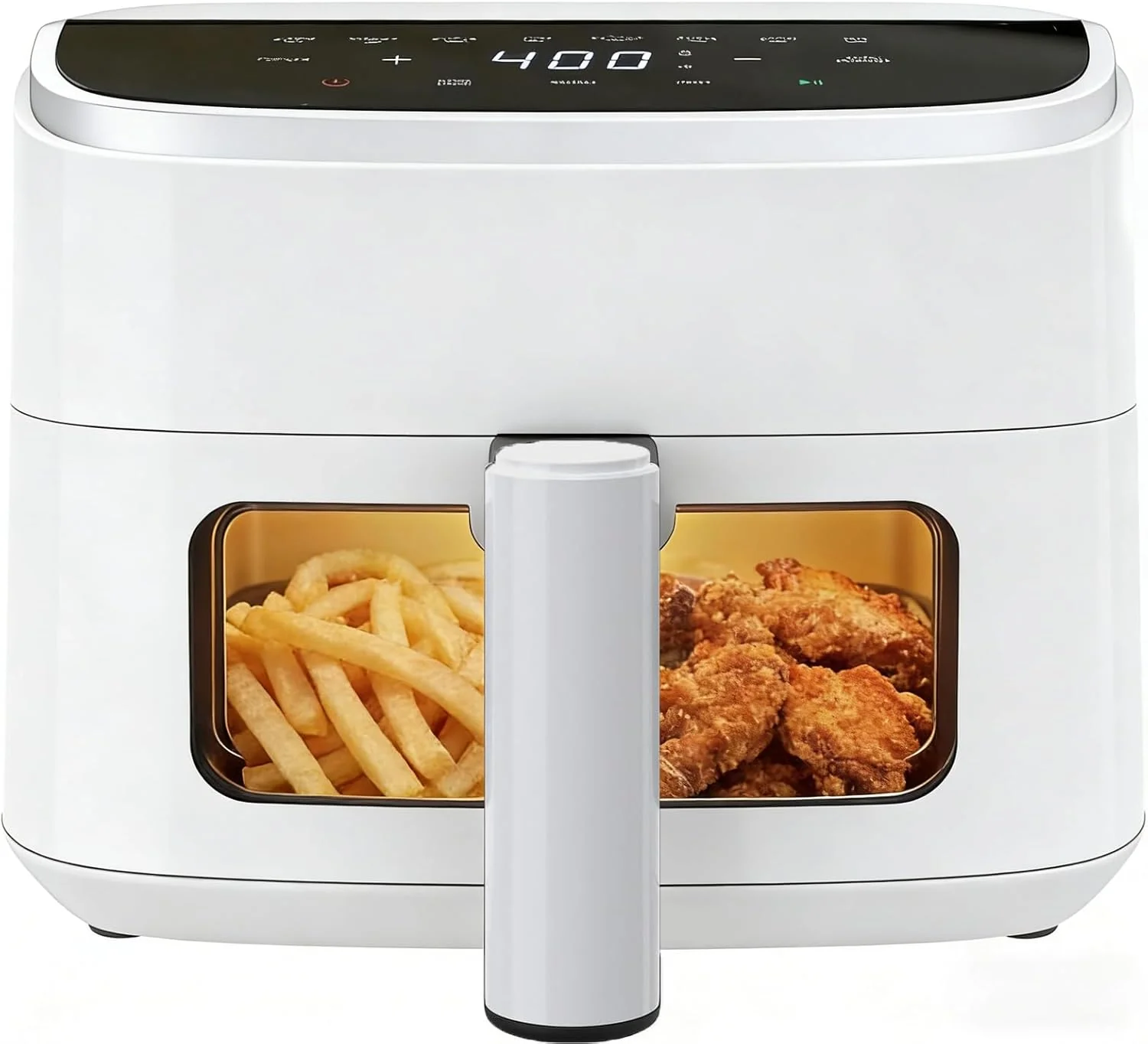 Simple Deluxe 10-in-1 Air Fryer Oven 12.6 Qt, Digital Preset Airfryer with Visible Window