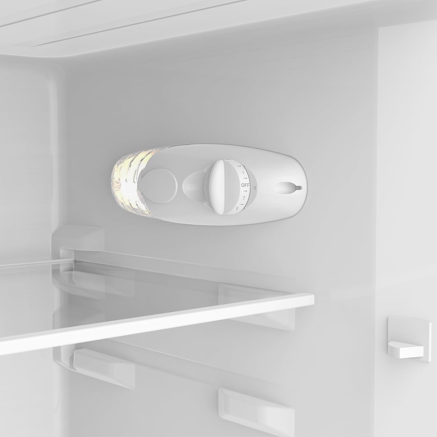 CHIQ CTT107BC Kühlschrank Klein 107 Liter, Höhe 84cm, Tiefe 55cm, Platzbedarf nur 0,3 ㎡, Mikro-Gefrierfach, Vario Box, 7 Temperaturregelstufen, geräuscharm, 87 kWh/Jahr, Schwarz