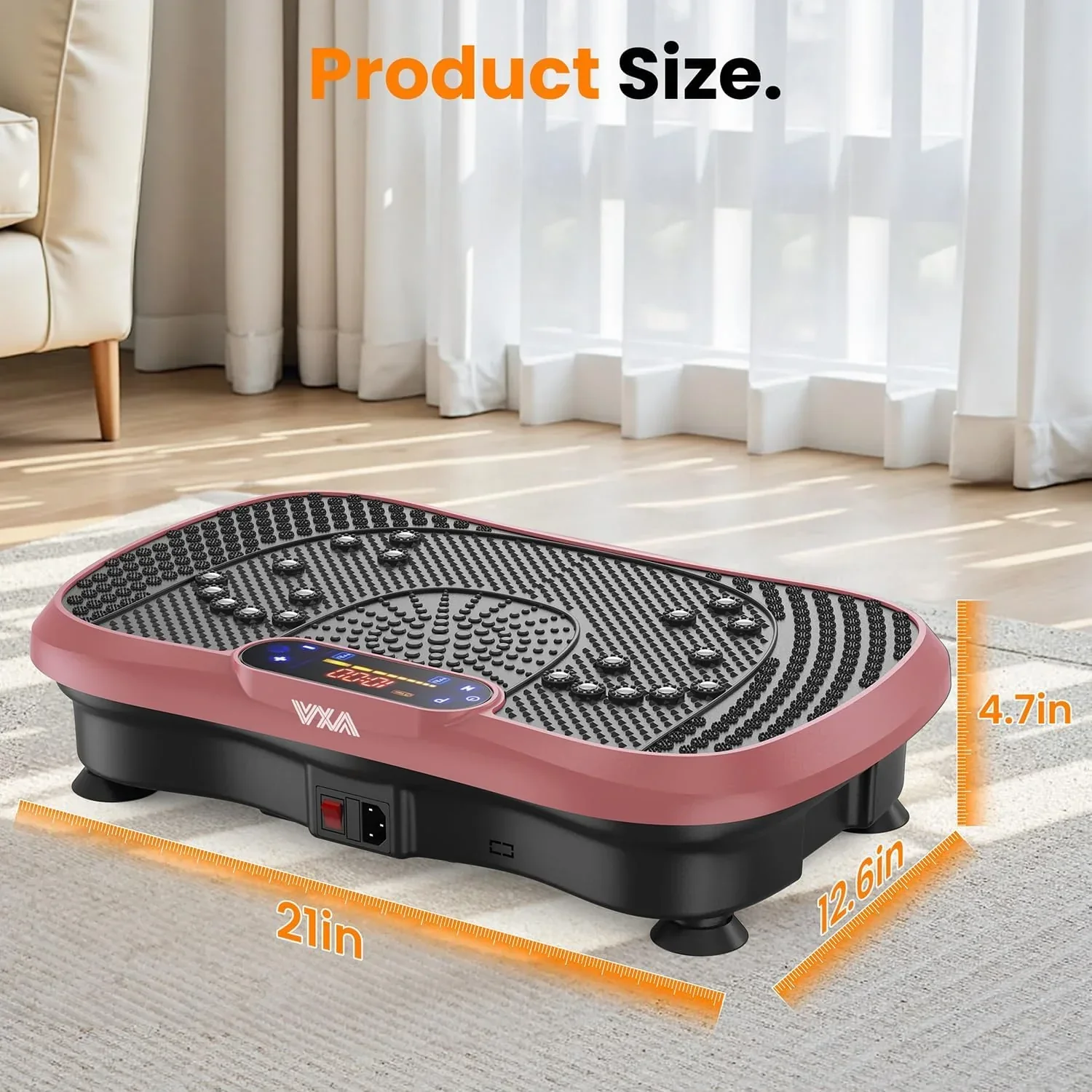 AXV Vibration Plate Fitness Platform Trainer Suitable for men and women to lose weight
