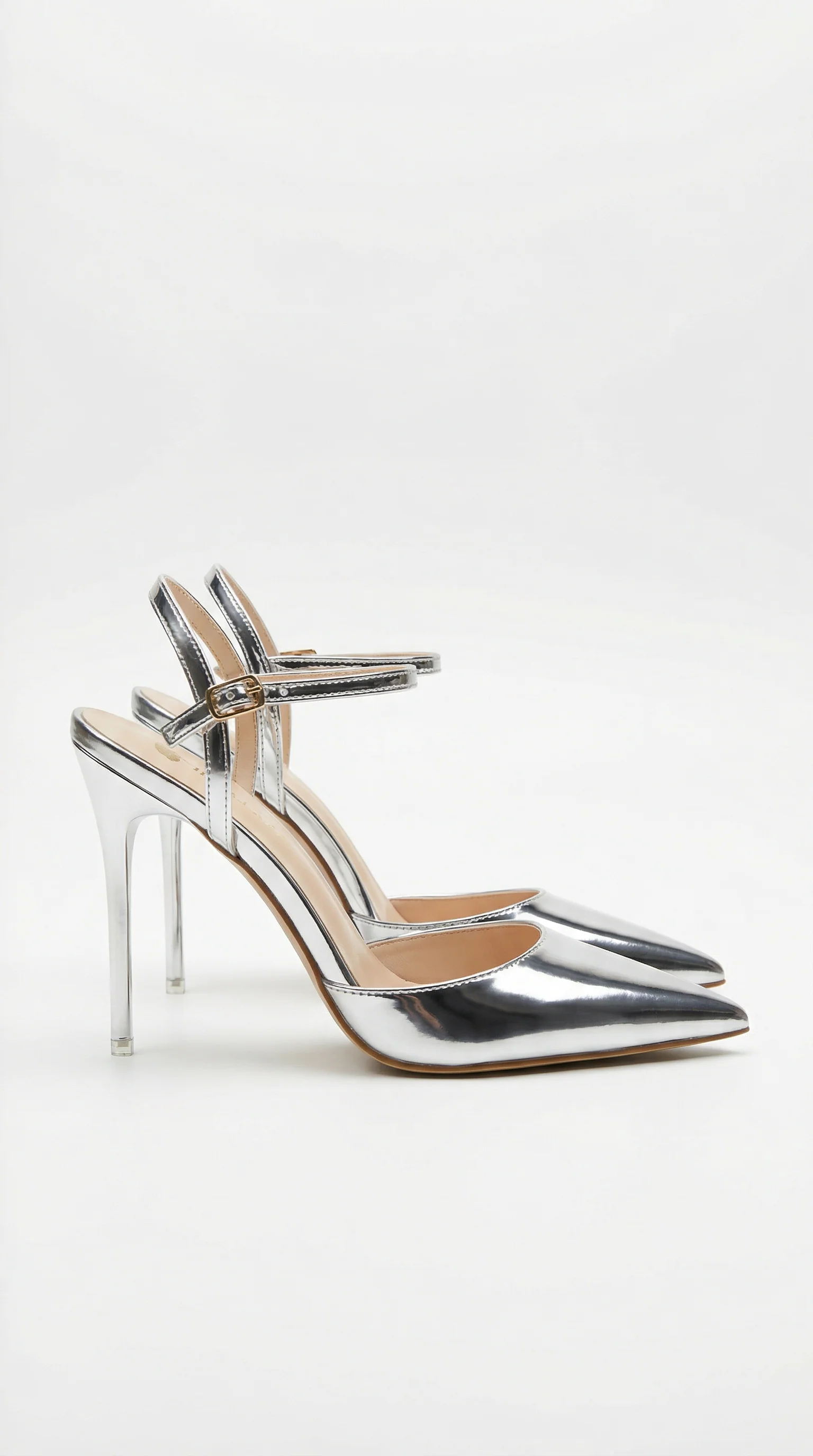 High Heels mit spitzer Zehenbox