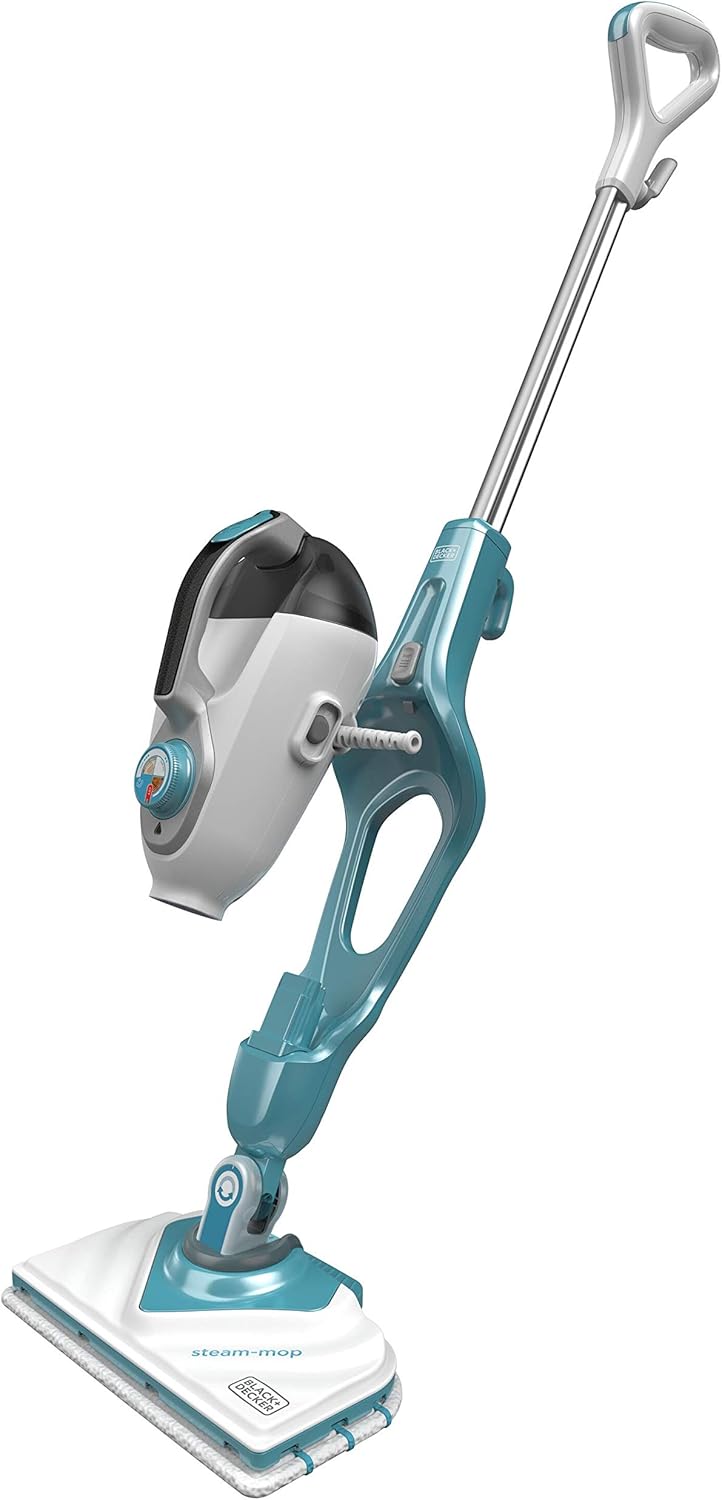 Black + Decker BHSM166DSM-QS 2-in-1 Dampfreiniger 1600 W mit Deltakopf