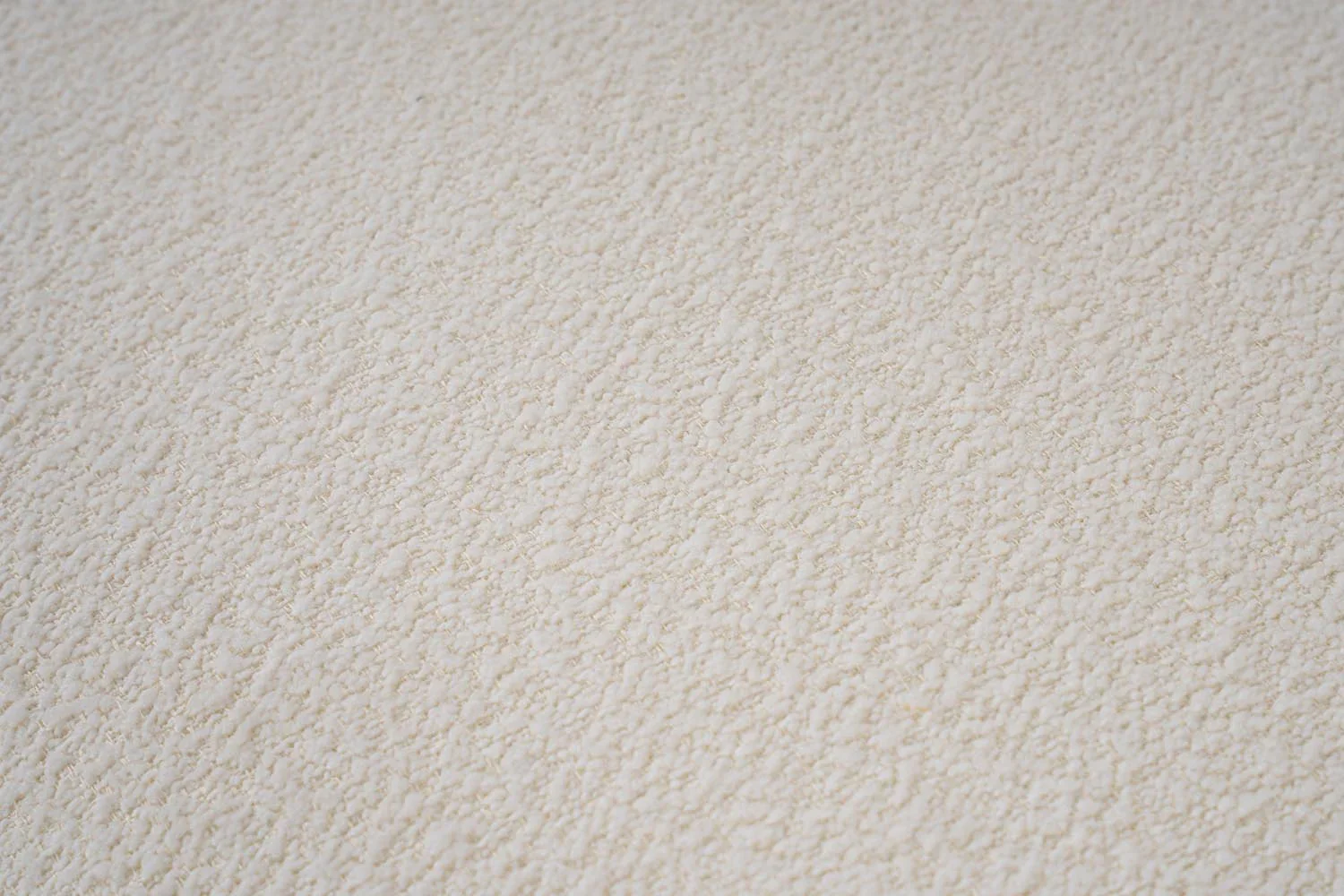 Bubble Beige L1 Ecksofa - Weiss