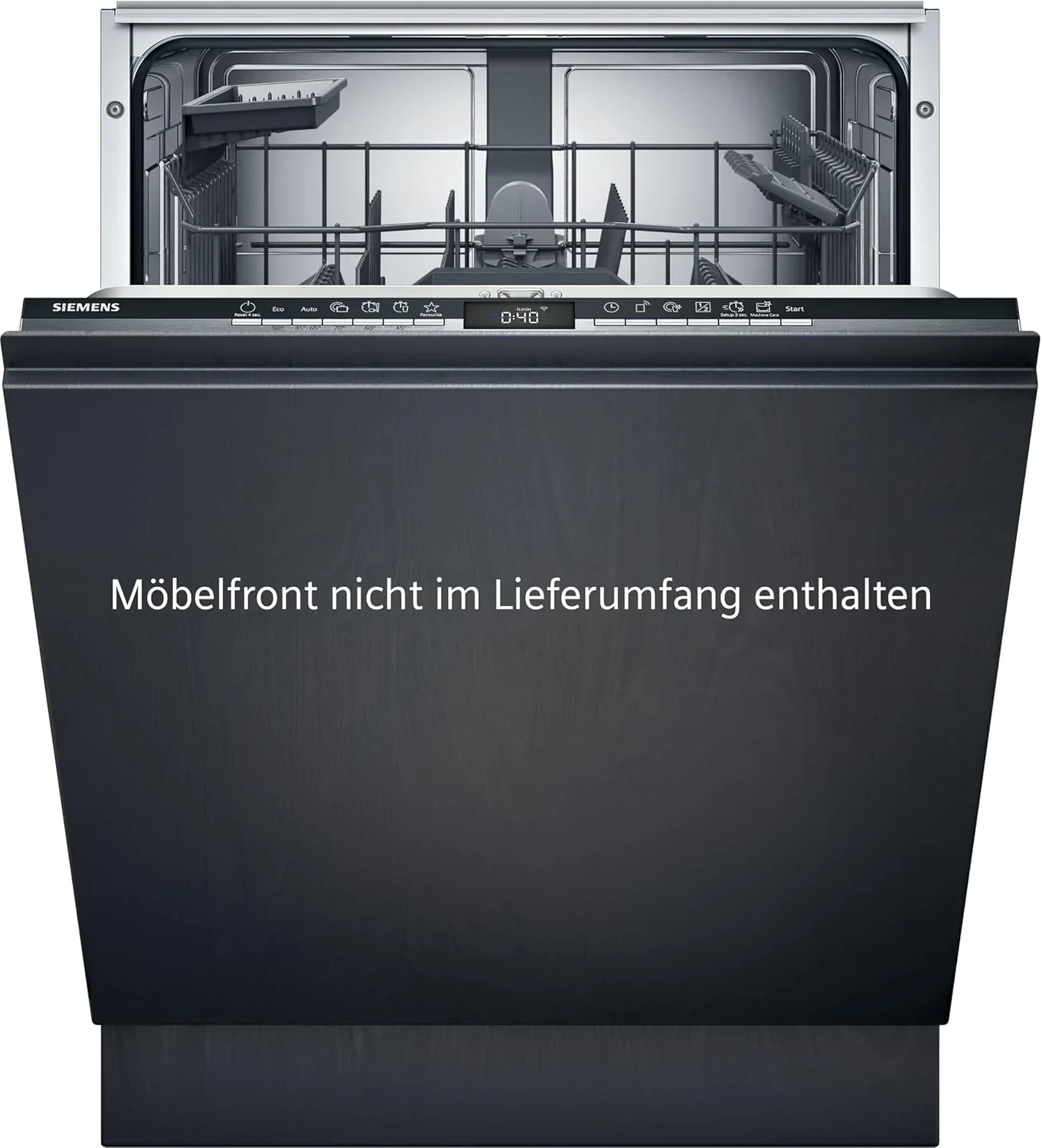 Siemens SN63EX14VE, iQ300 Smarter Geschirrsp��ler, Vollintegrierte Sp��lmaschine mit Besteckschublade, 60 cm, Auto T��r?ffnung dank autoOpen dry, Besonders leise durch iQdrive-Motor, infoLight aquaStop