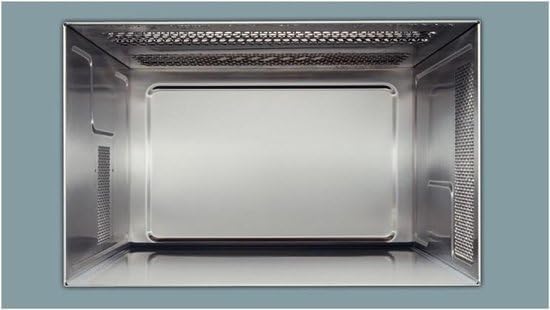 Bosch BFR634GS1 Serie 8 Einbau-Mikrowelle, Türanschlag Rechts, AutoPilot 7 Automatikprogramme, Reinigungsunterstützung, TFT-Touchdisplay, LED-Beleuchtung gleichmäßige Ausleuchtung, 38 x 60 cm, 900 W