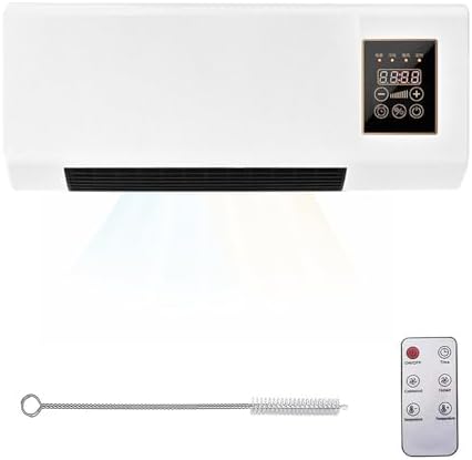 Tragbarer Klimaanlagen-Ventilator mit Fernbedienung, Verdunstungskühler für Schlafzimmer Büro, Ruhige Schreibtischkühleinheit, 3 Geschwindigkeiten, Energieeffizient, Kompaktes Design für den Heimgebra