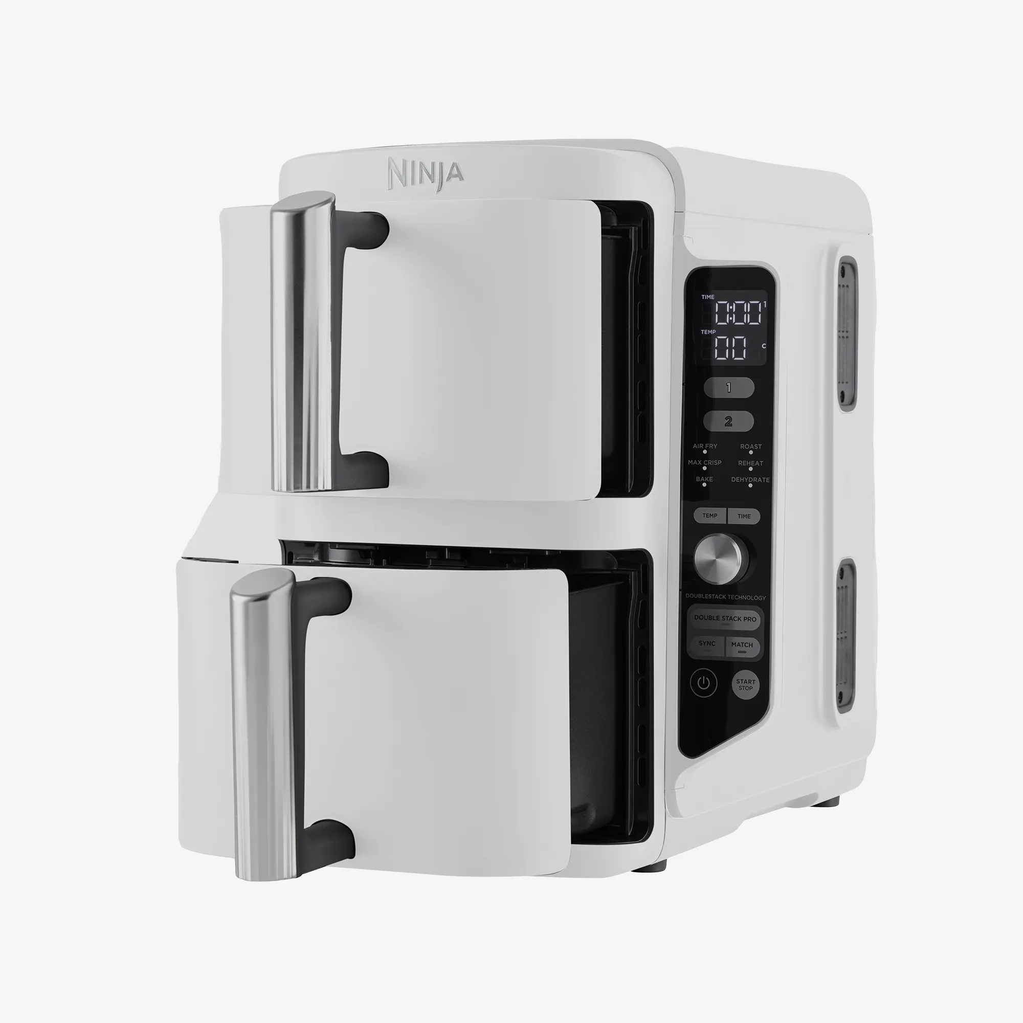 2025 Ninja DoubleStack XXXL 9,5 l heteluchtfriteuse met 2 lades