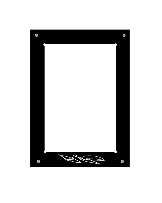 Bekki Sharp - Artist Signature Serie - Single Sketch Card Holder