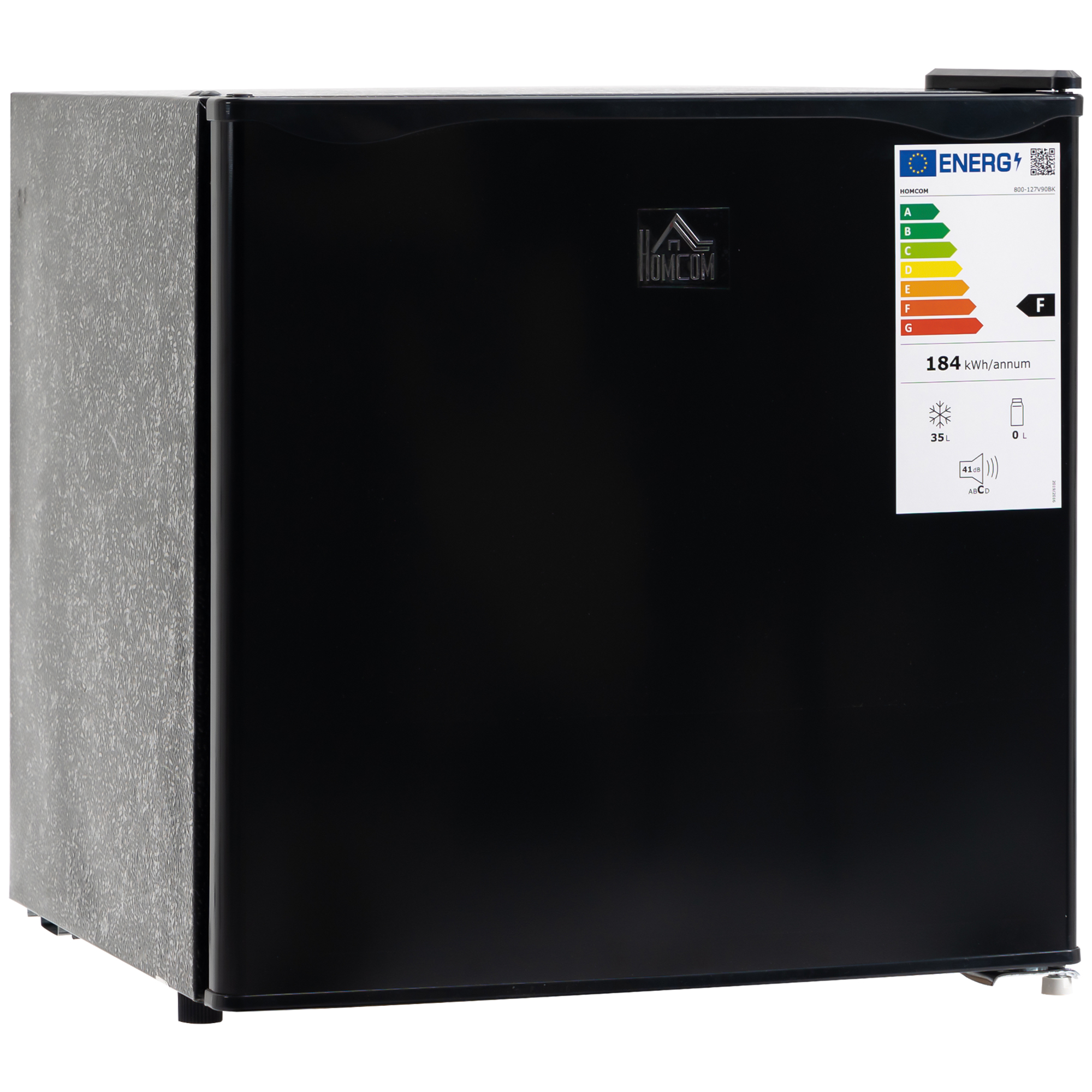 mini vriezer, 35 L, wit, 47 x 44,2 x 48,8 cm