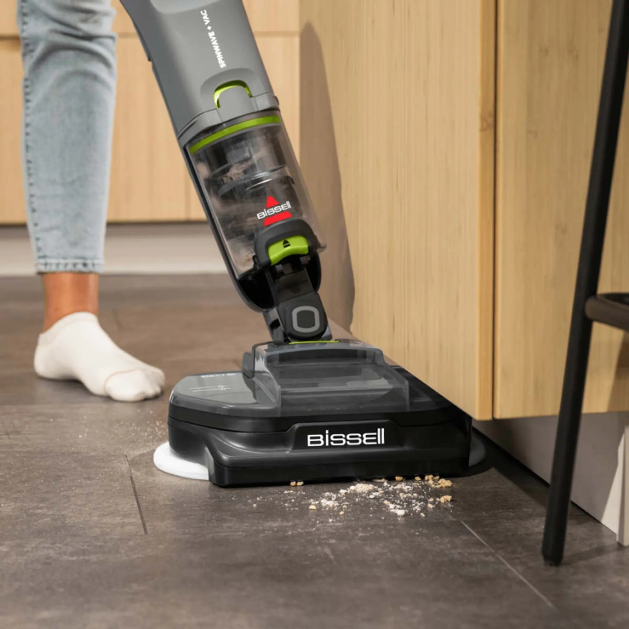 Bissell Vloerreiniger 2-in-1 Spinwave + Vac Pet Select