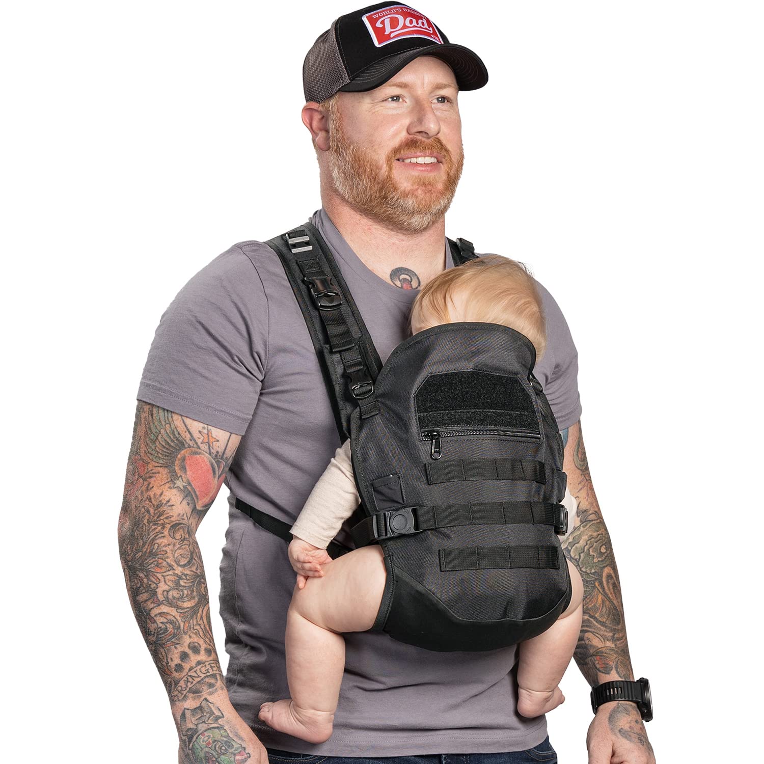 TBG Tactical Baby Carrier Black