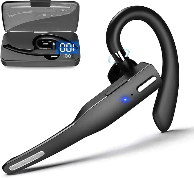 Drahtloses Bluetooth 5.1 Trucker-Headset mit Dual-Mikrofon und Geräuschunterdrückung