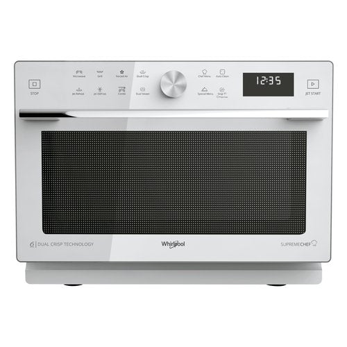 Microonde Combinato Whirlpool MWSC 933 SW 33 Litri 900 W (A37,3xL49xP54) Auto Clean Tecnologia 6° SENSO Bianco