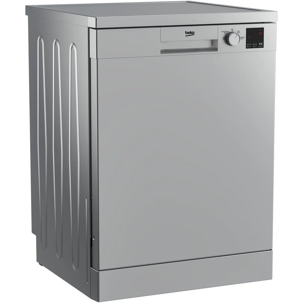 Beko Vaatwasser Zilver 60 cm voor 13 couverts | DVN04X20S