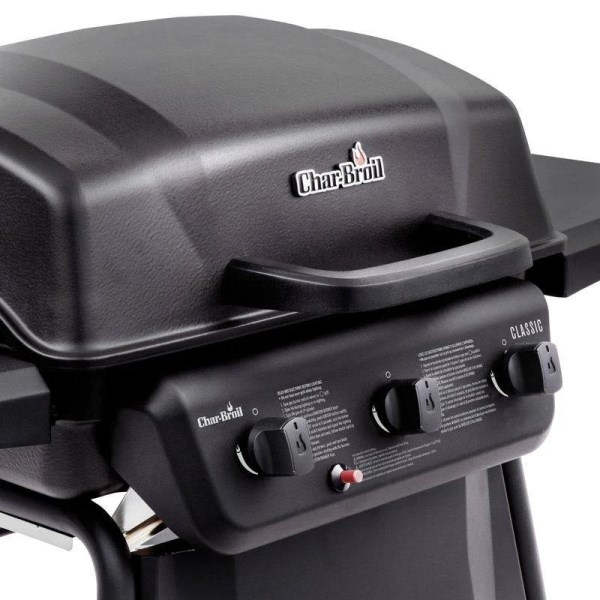 Dyna-Glo 3-Burner Open Cart Propane Gas Grill in Black