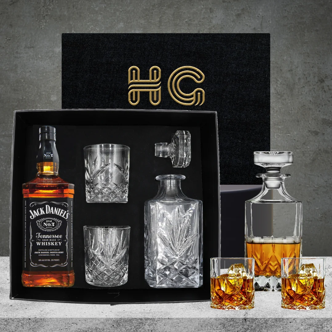 Jack Daniels Whiskey Decanter Gift Hamper