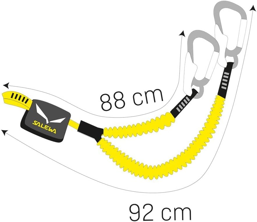 Klettersteigset Salewa mit Premium Attac Bremse+Evo Klettersteiggurt+Toxo 3.0 Klettersteighelm