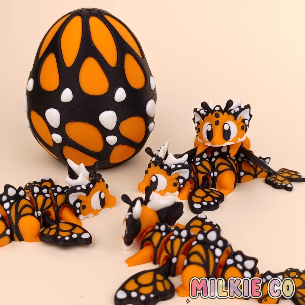 Butterfly Dragon Keychain