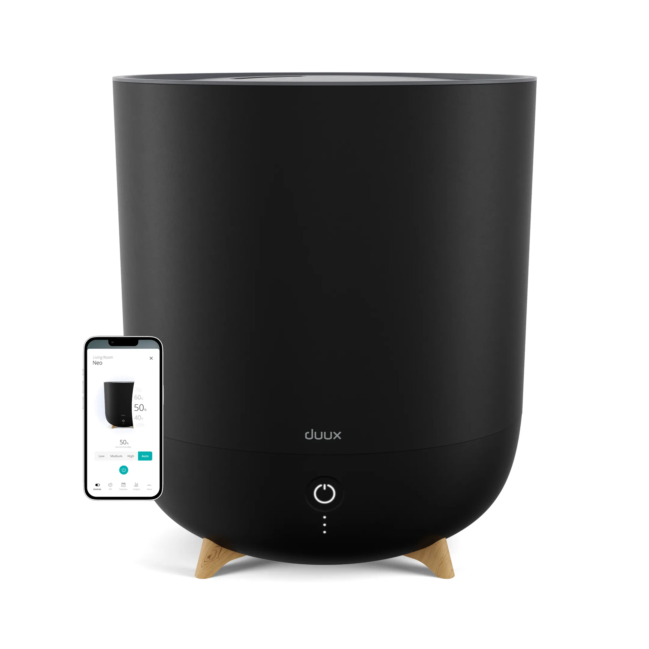 DUUX Luchtbevochtiger Neo Black