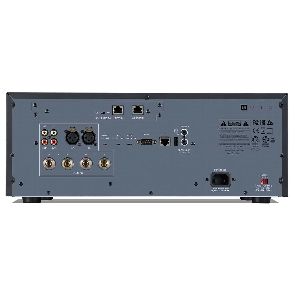 JBL SDA-2200 amplifier