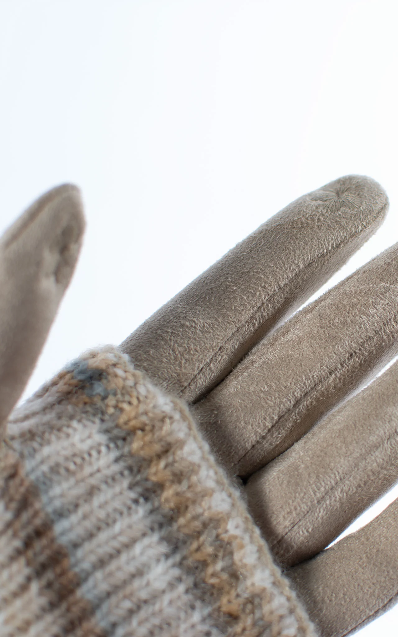 Gloves | 3-in-1 | Stripes | Beige
