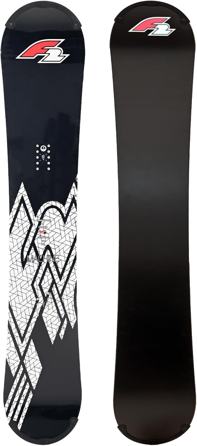 F2 Set Snowboard Rental Machine mit Protector + Bindung Größen wählbar