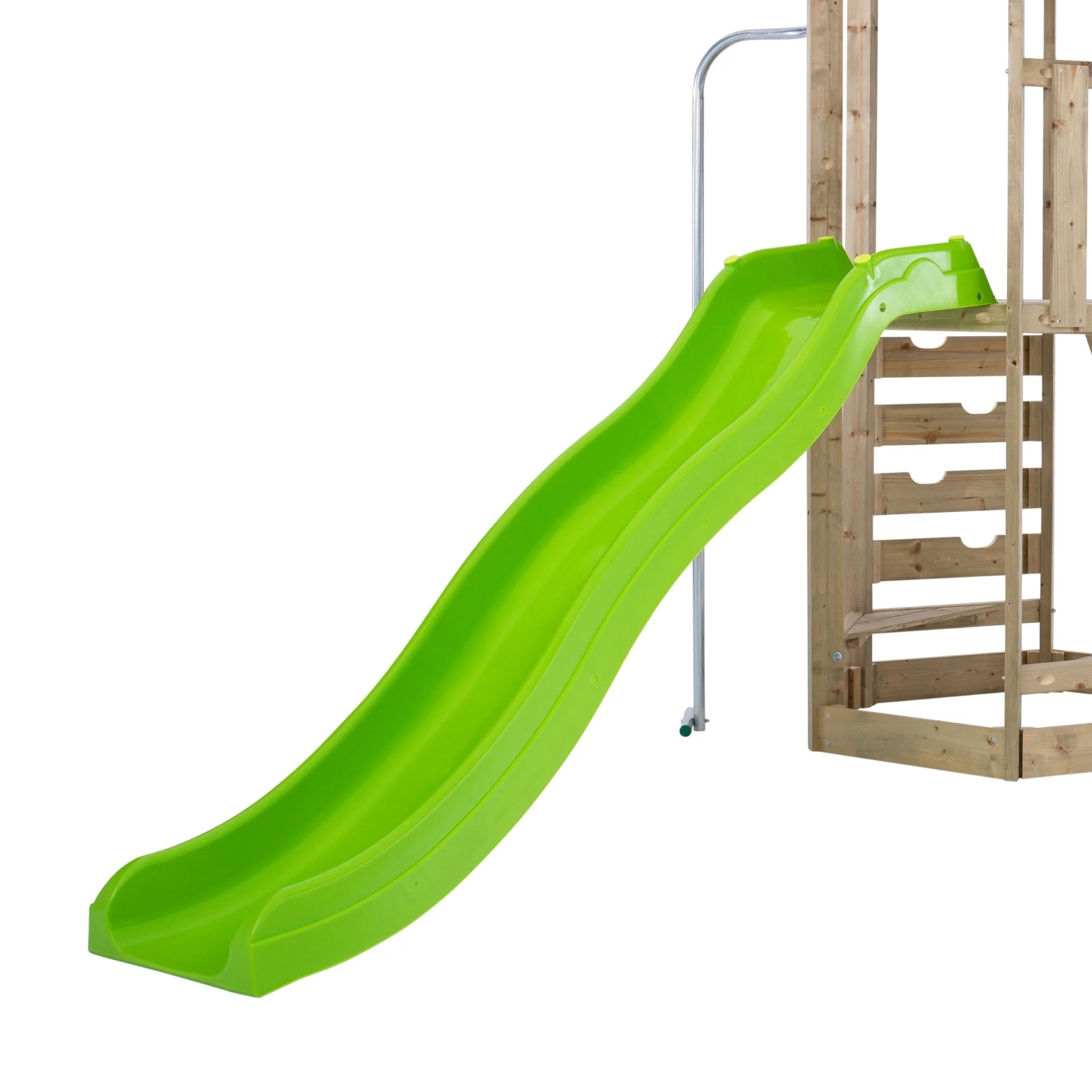 TP Castlewood Beeston Houten Klimrek met Schommelset & Glijbaan ?C FSC? gecertificeerd