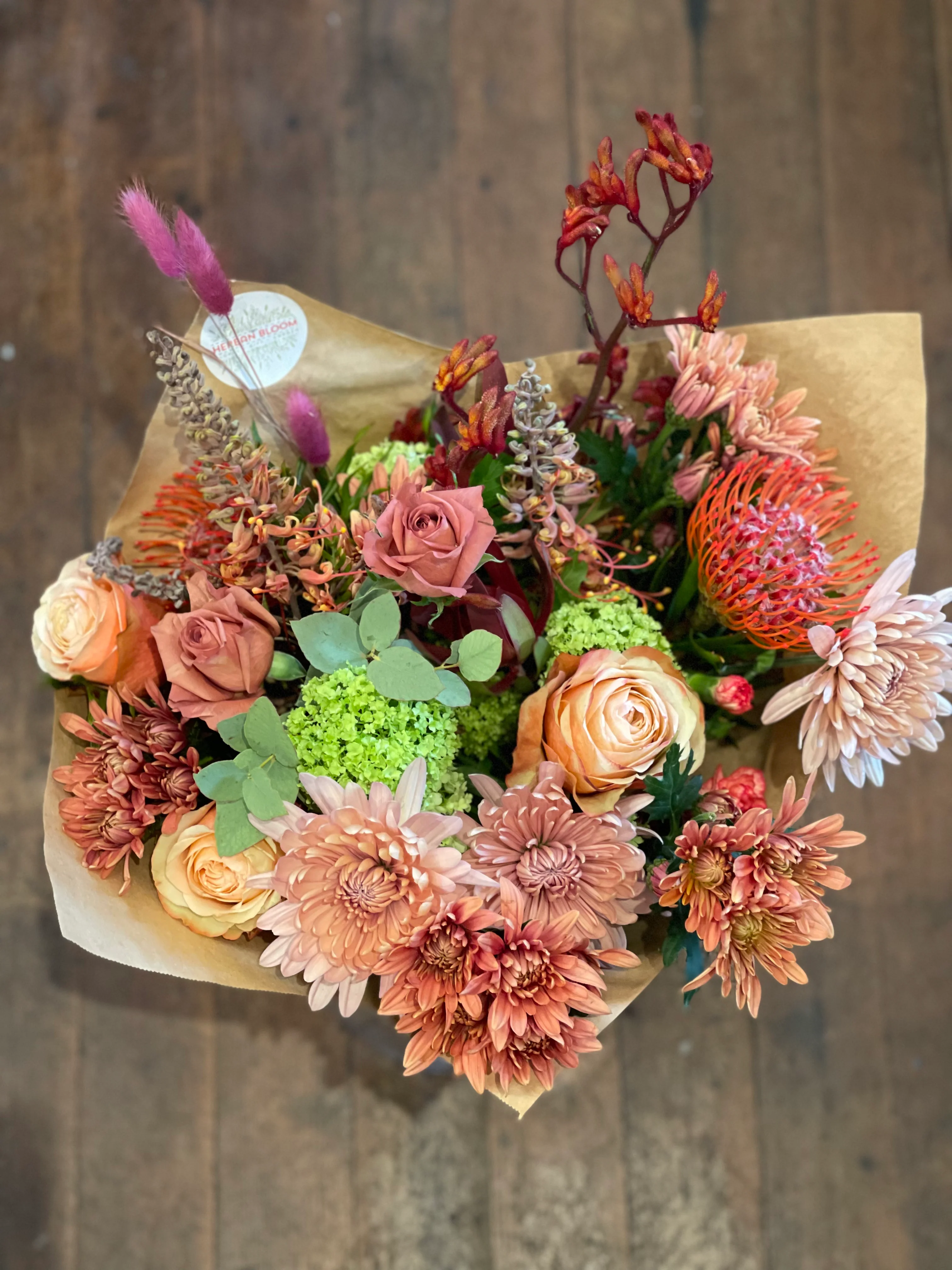 Designer's Choice Wrapped Seasonal Market Bouquet