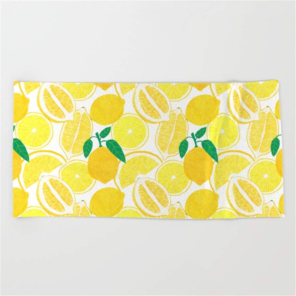 Lemon Harvest Beach Towel 31 x 51 Zoll