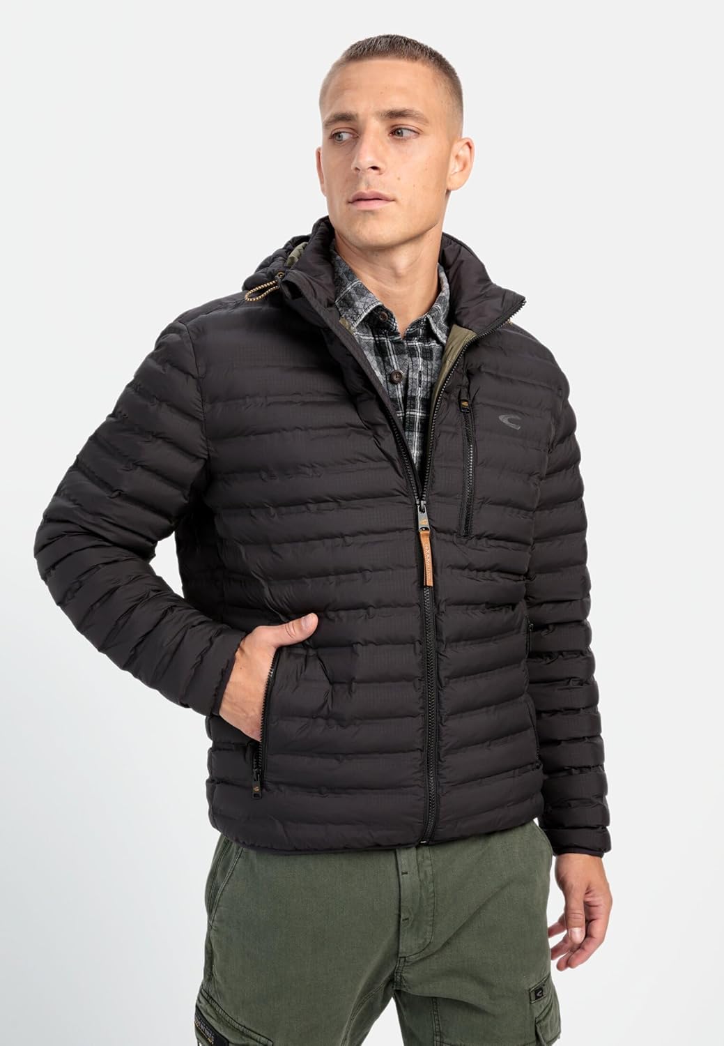 camel active Herren teXXXactive® Blouson aus recyceltem Polyester