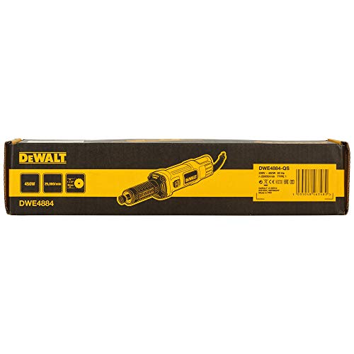DEWALT smerigliatrice diritta 450W, DWE4884 QS : Amazon.it: Fai da te