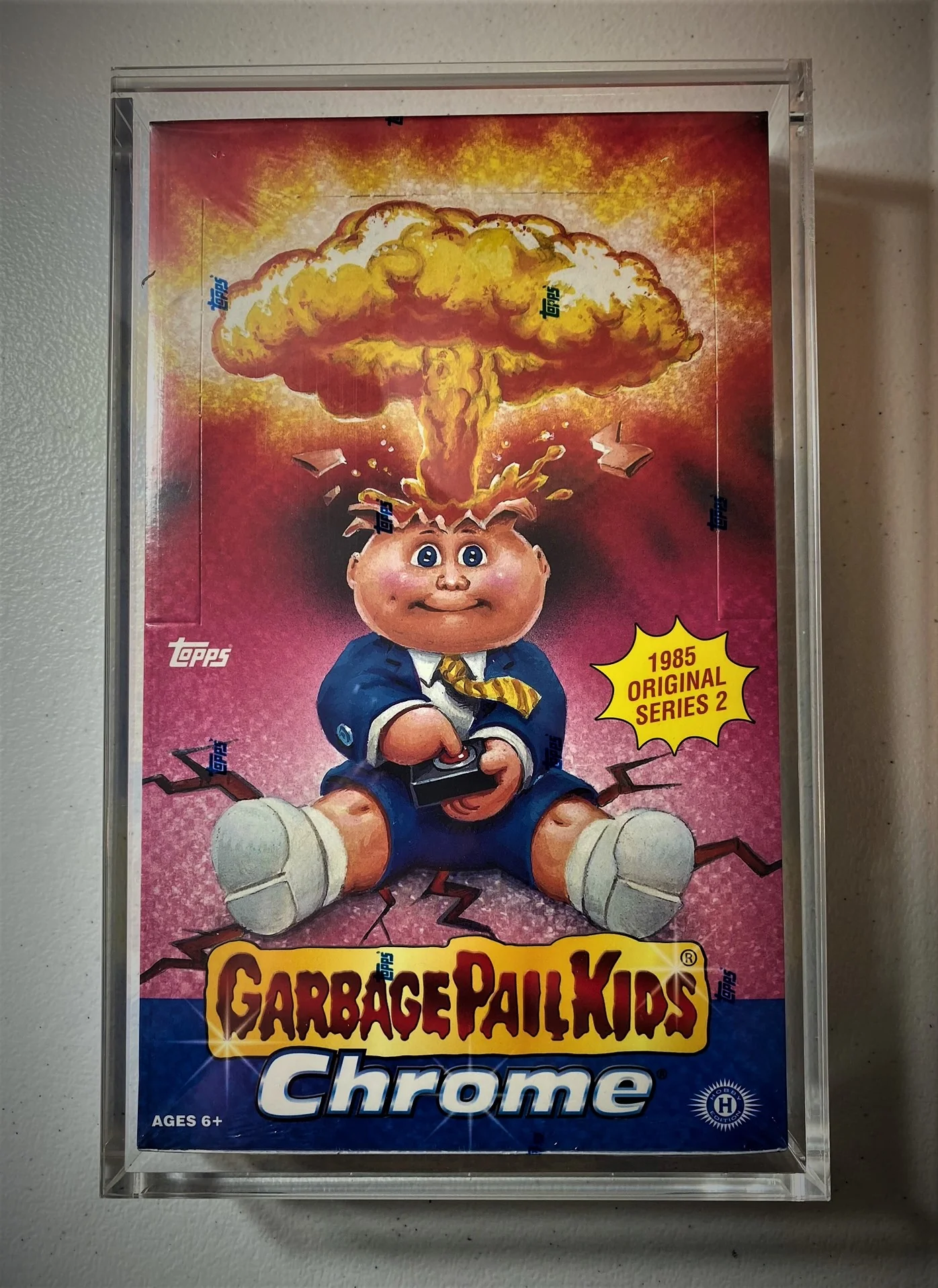 Acrylic Protective Case For Garbage Pail Kids Chrome Hobby Boxes 24ct