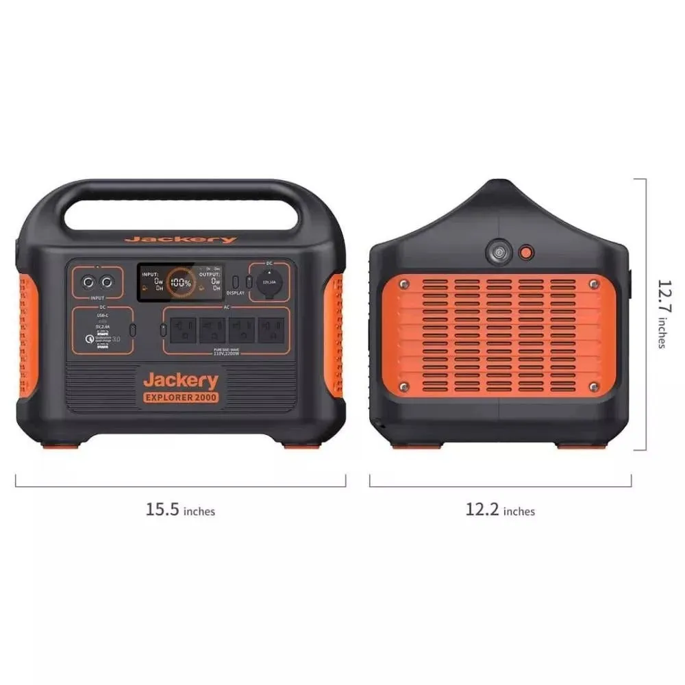 Jackery Solar Generator 2000 (Jackery 2000 4 x SolarSaga 200W)
