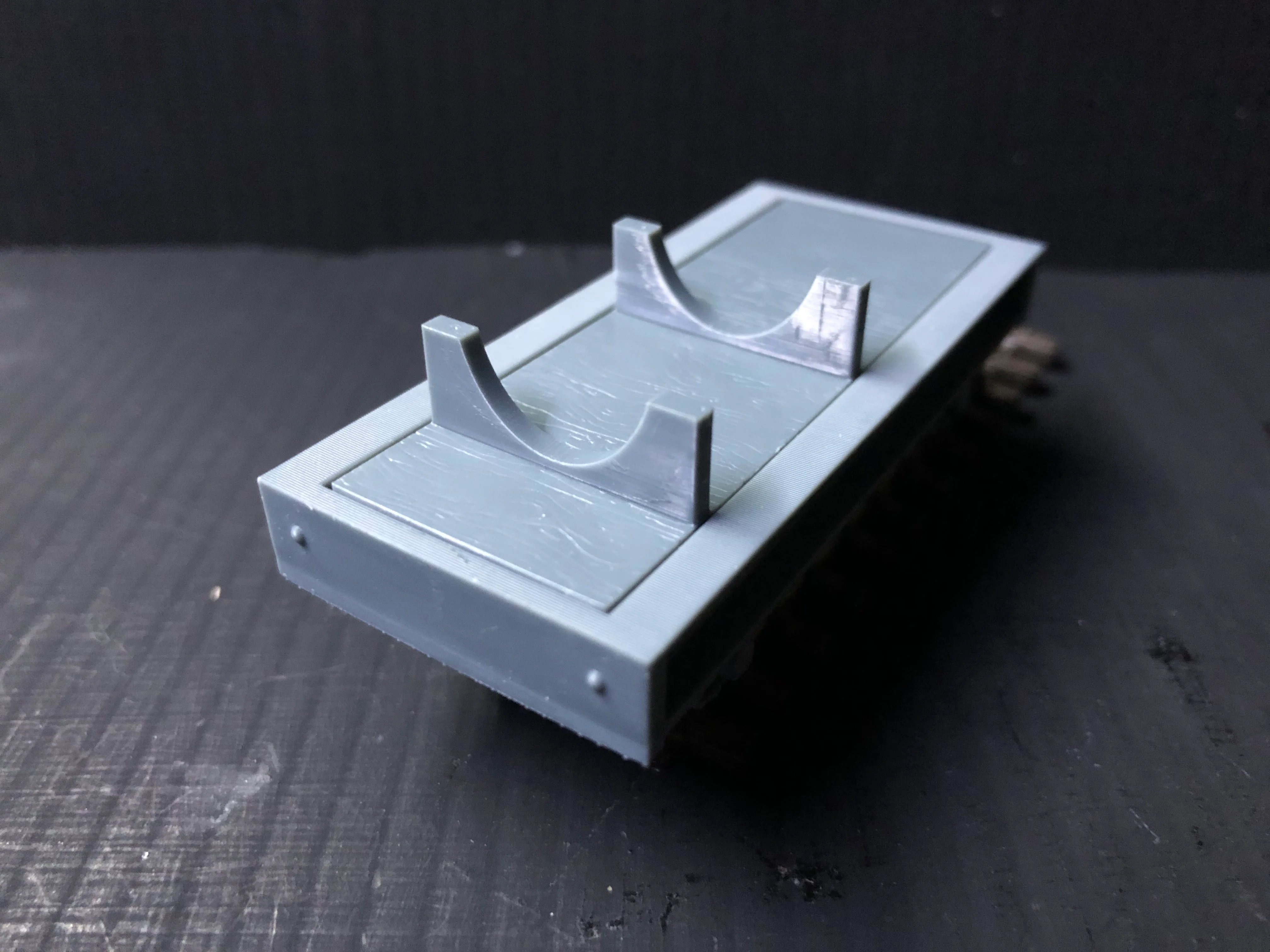 GN15 Munitions Bomb Carrier – Resin Kit with Bomb, Deck Insert, Chassis & Wheelsets - Style B