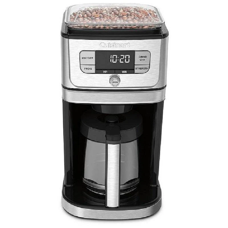 2025 Cuisinart koffiemolen 12-kops koffiemachine met glazen kan