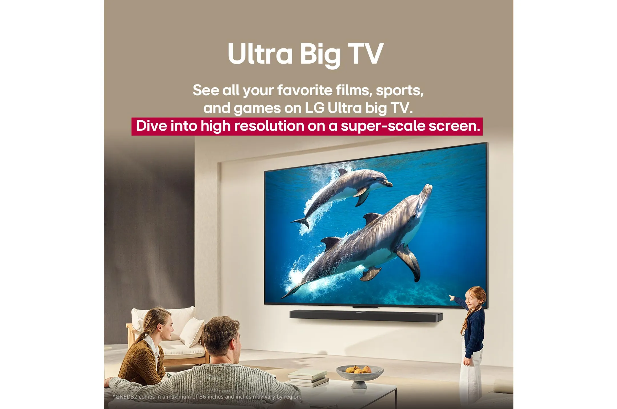 LG QNED AI 4K TV 55QNED82A6B (2025) - 55 inch