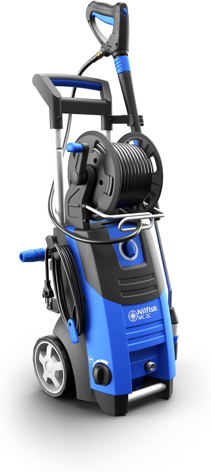 Nilfisk Kaltwasser Hockdruckreiniger MC 2C-120/520 XT (mit Automatik Start/Stopp, Wassermengenregulierung, 4-in-1 Düse, 2 L Tank) 128471354