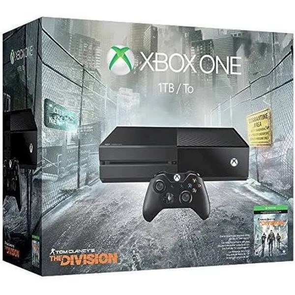 Xbox One 1TB Console – Tom Clancy s The Division Bundle