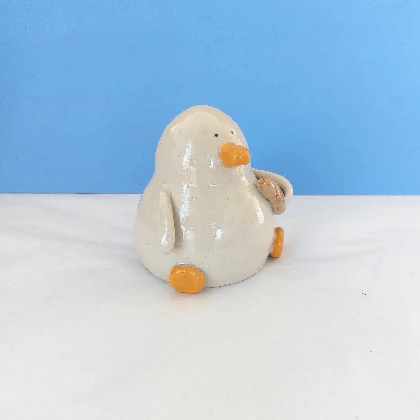 Ed with the Bread - Baguette Duck