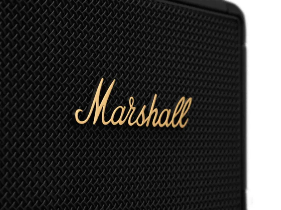 Marshall Kilburn II Draagbare Bluetooth Speaker, Zwart en Messing