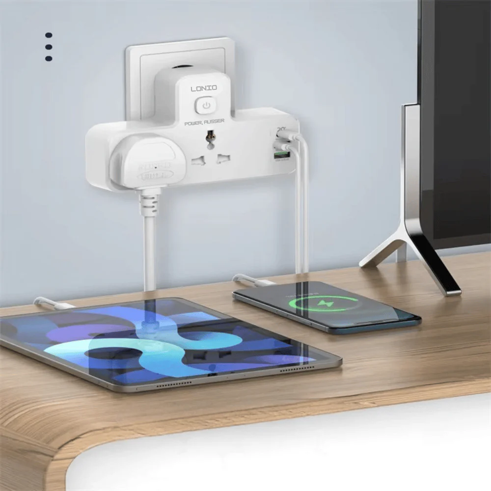 Extension Power Strip | Powerful Socket with Heart