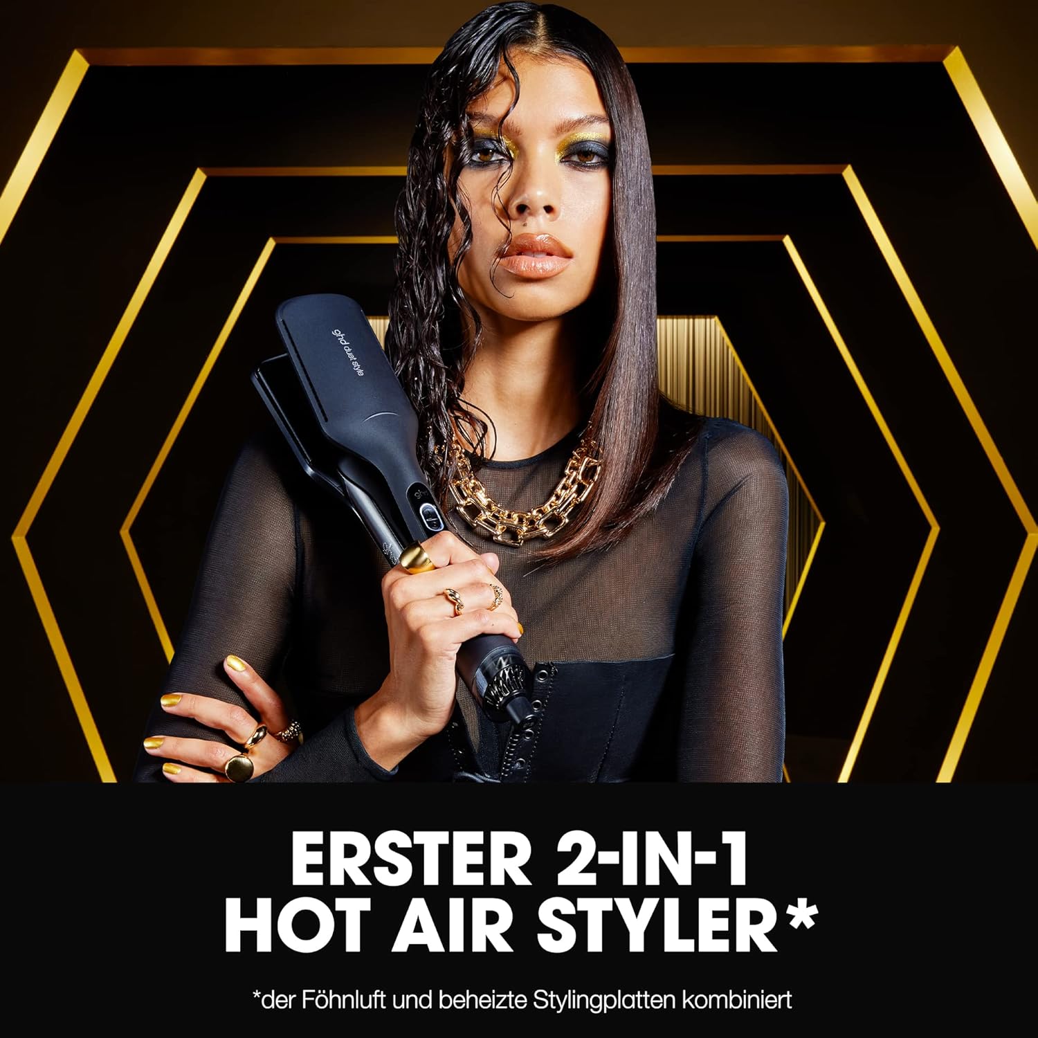 ghd Duet Style 2-in-1 Heißluft-Styler - Von Nass zu Gestylt ohne Hitzeschäden, Frizz-freies Haar, Mehr Glanz - Für alle Haartypen