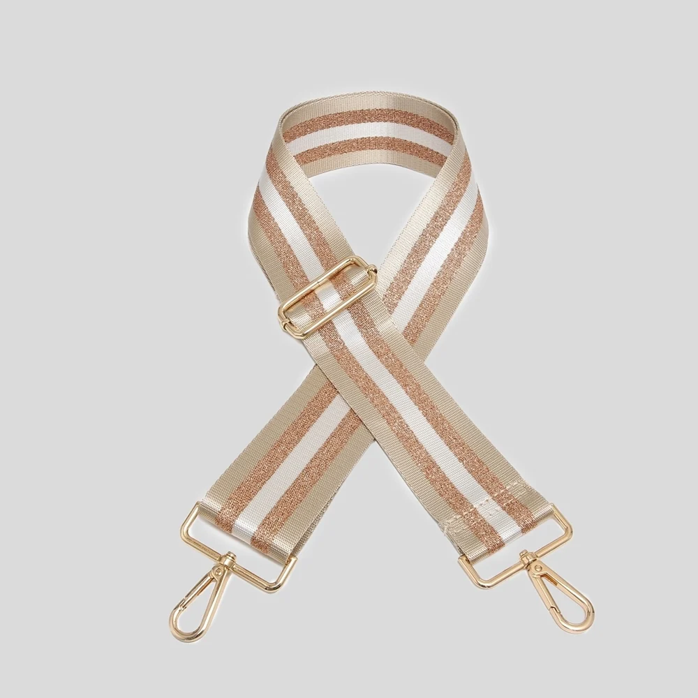 Bag Strap | Gold Stripe