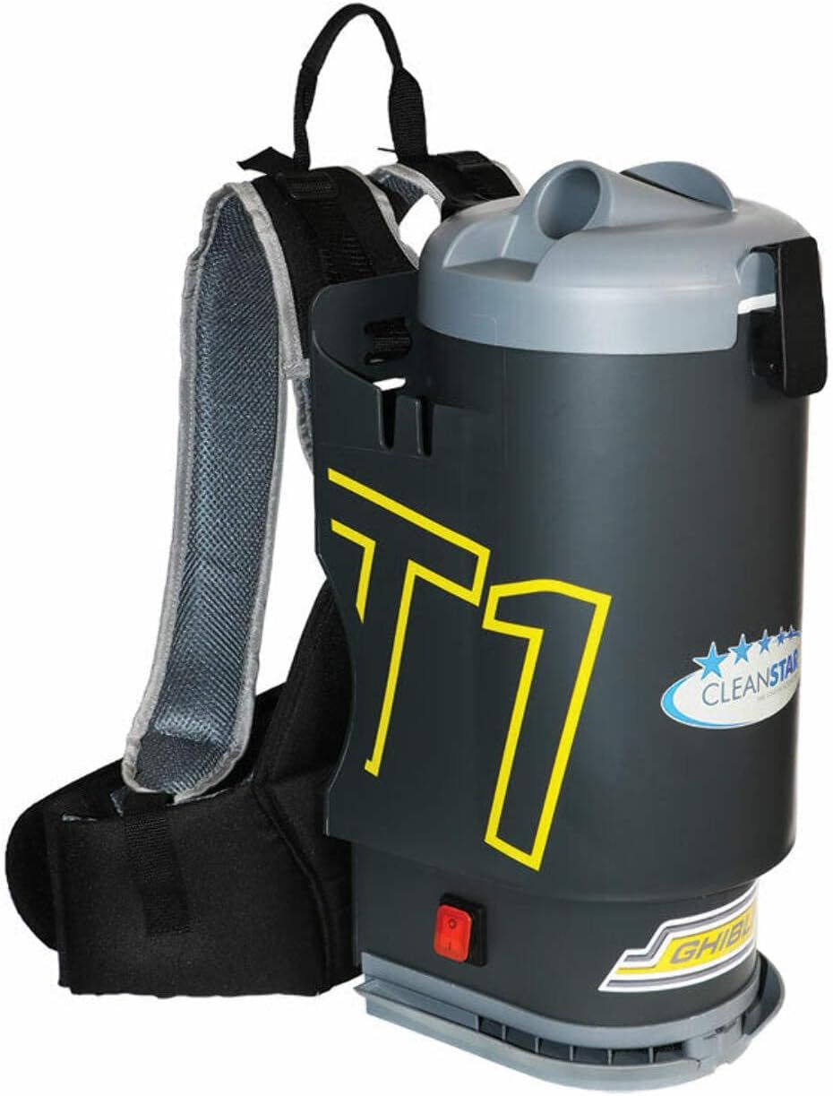 Ghibli T1 Professional Backpack Vacuum Cleaner, Charcoal