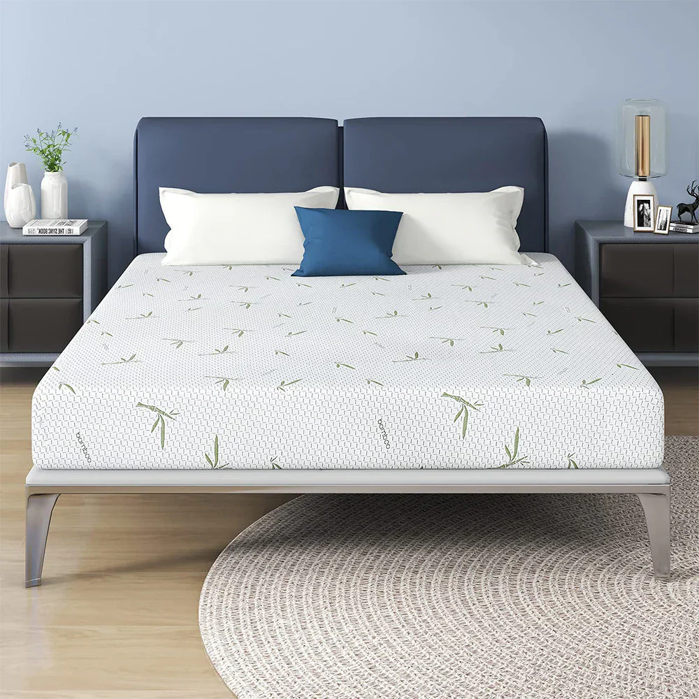 Mattress in a Box Mattress with Breathable Bamboo Cover Green Tea Memory Foam Mattress