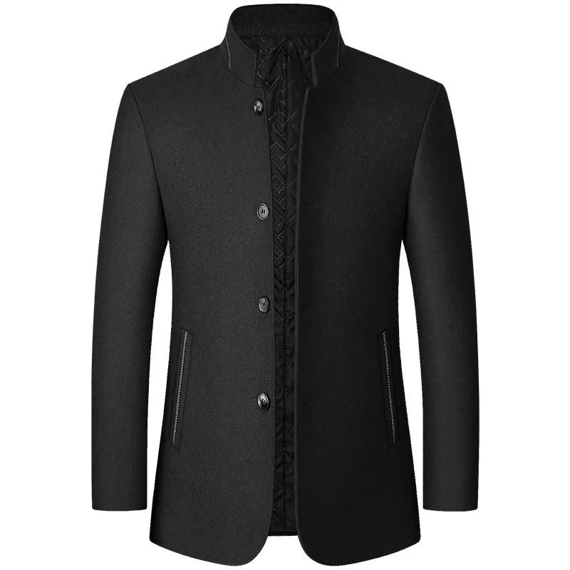 L?ssige Trenchcoatjacke f��r Herren
