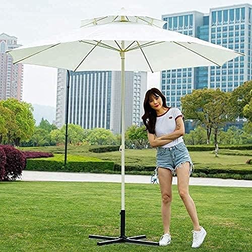 Sonnenschirm-Regenschirm-Garten-Double-Top-Markenschirme mit Kurbelaufzug, einfache Einstellung, Sonnenschirme für den Außenbereich für Garten, Pool, Rasen und Garten good